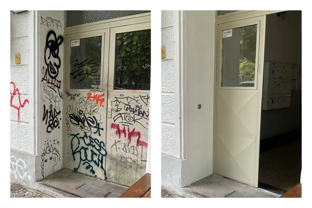 Graffitibeseitigung in Berlin