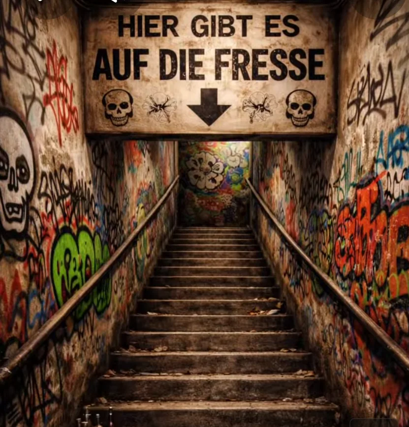 Auf die fresse