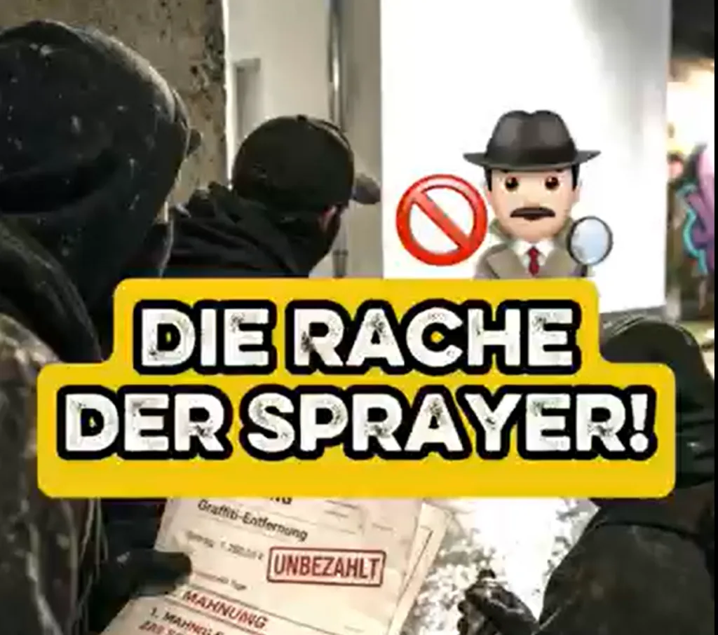 Wer nicht zahlt, riskiert teure Folgen: Graffiti-Schäden lassen sich mit ColourClean schnell und effektiv entfernen